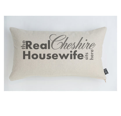 Personalised Real Cheshire Housewife cushion - Jola Designs