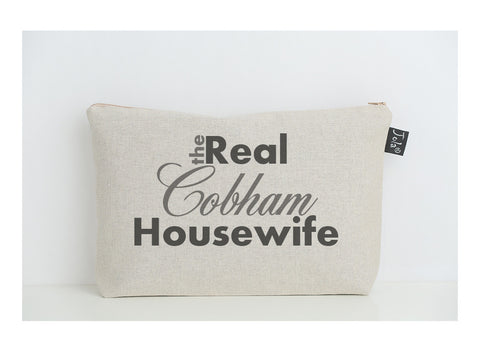 Personalised Real Housewife small make up bag