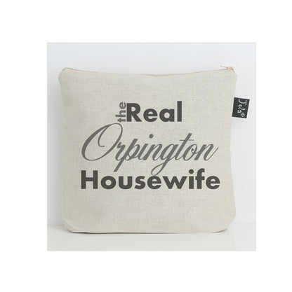 Personalised Real Housewife wash bag