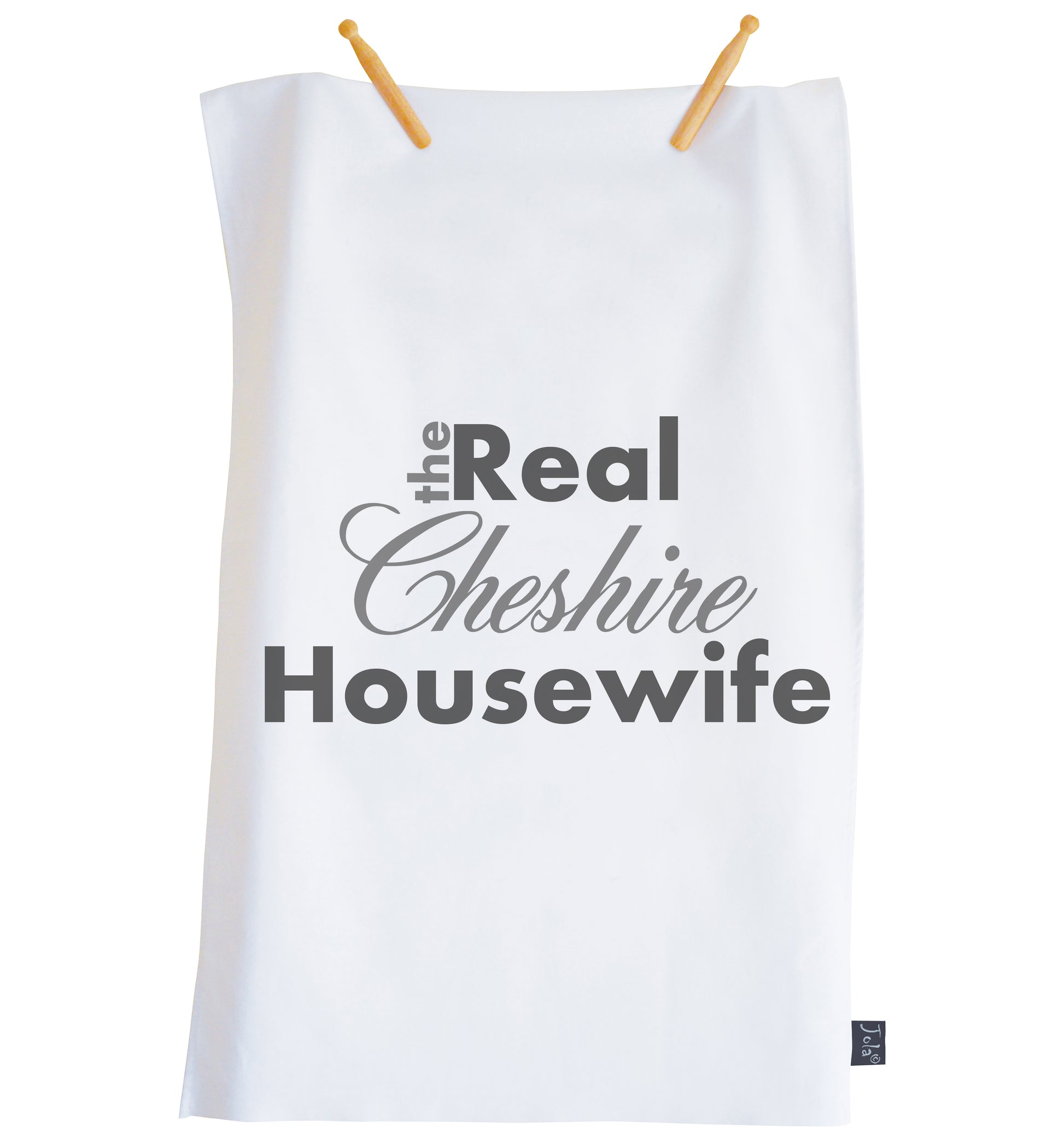 Personalised The Real Housewife Tea Towel - Jola Designs