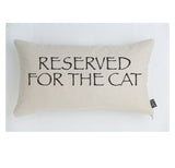 Reserved for the Cat Cushion