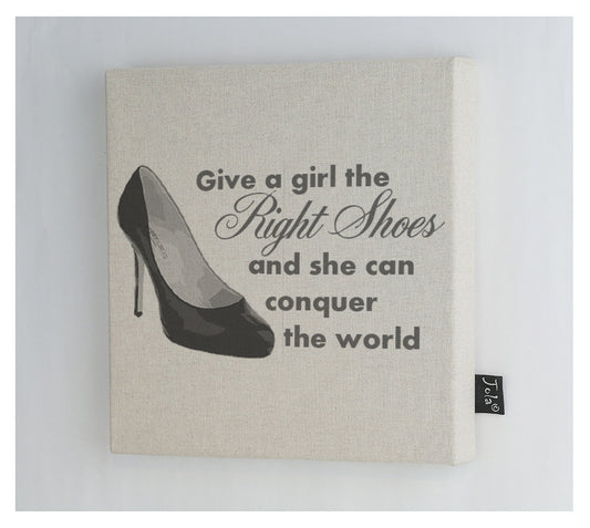 The Right Shoes Canvas - Jola Designs