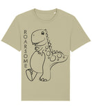 Roarsome Dinosaur Organic Cotton Toddler T Shirt