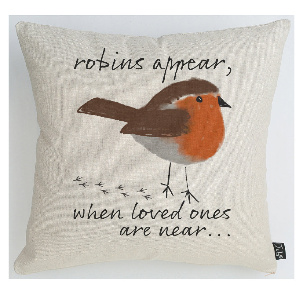 Robins Appear Cushion