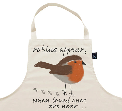 Robin Appear Christmas Apron