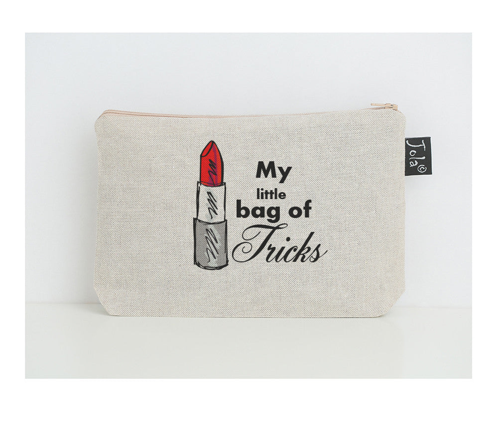 Bag of Tricks small make up bag - Jola Designs