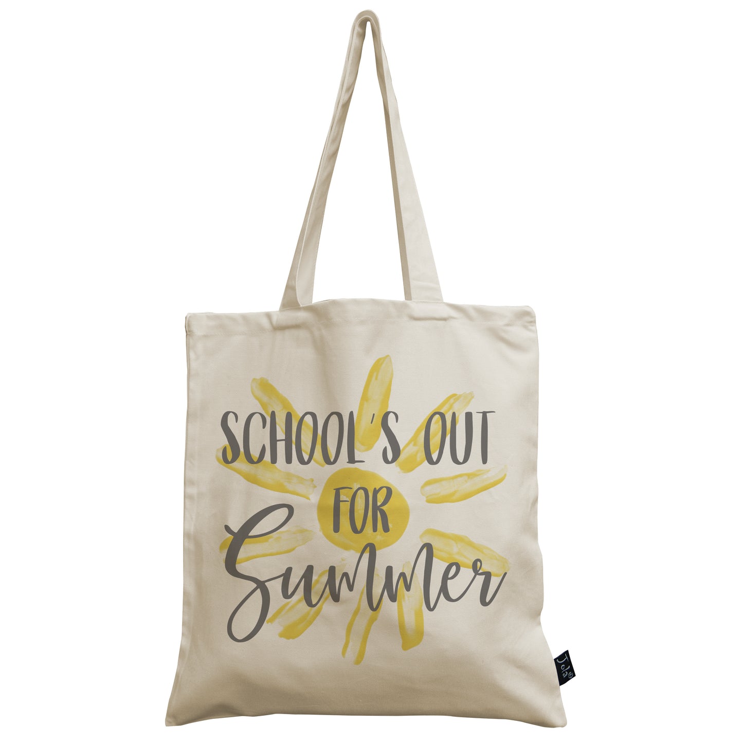 Schools out for summer canvas bag
