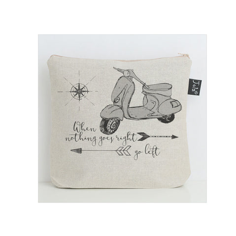 Scooter Go left wash bag grey