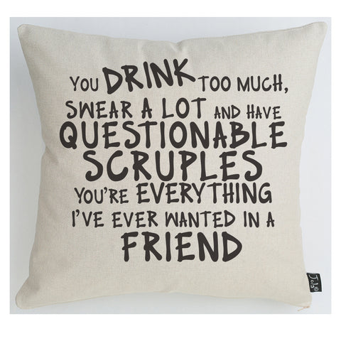 New Scruples cushion