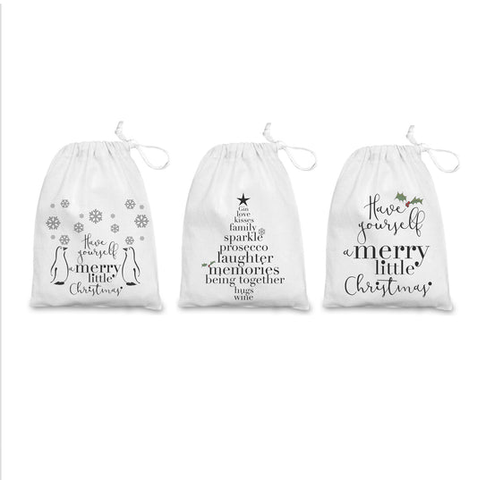 Set of 6 Mini gift bags