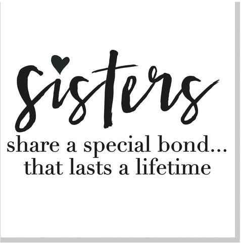 Sister Bond square card
