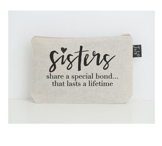 Sisters Bond small make up bag