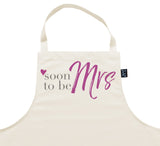 Soon to be Mrs Apron pink heart
