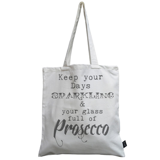 Prosecco canvas bag - Jola Designs