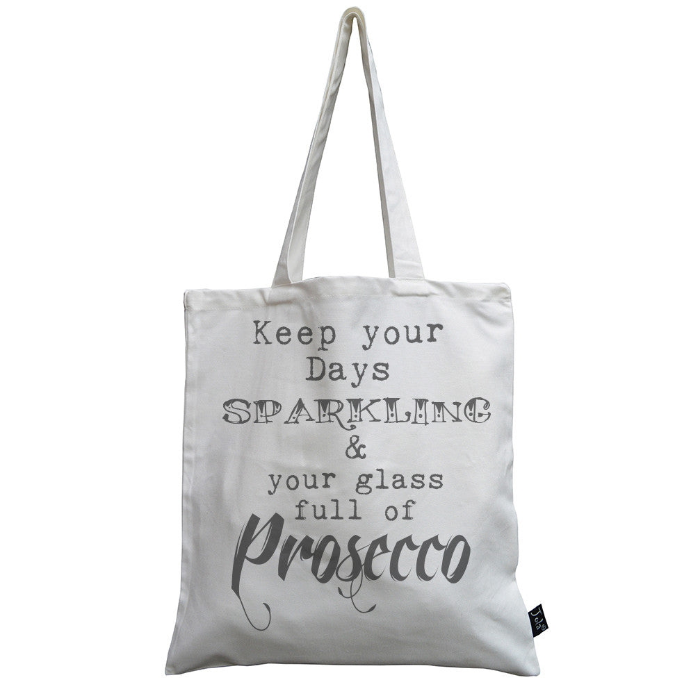 Prosecco online tote bag