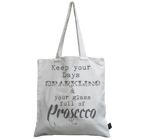 Prosecco canvas bag