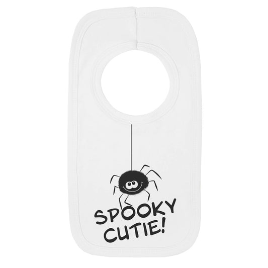 Spooky Cutie spider Halloween Bib
