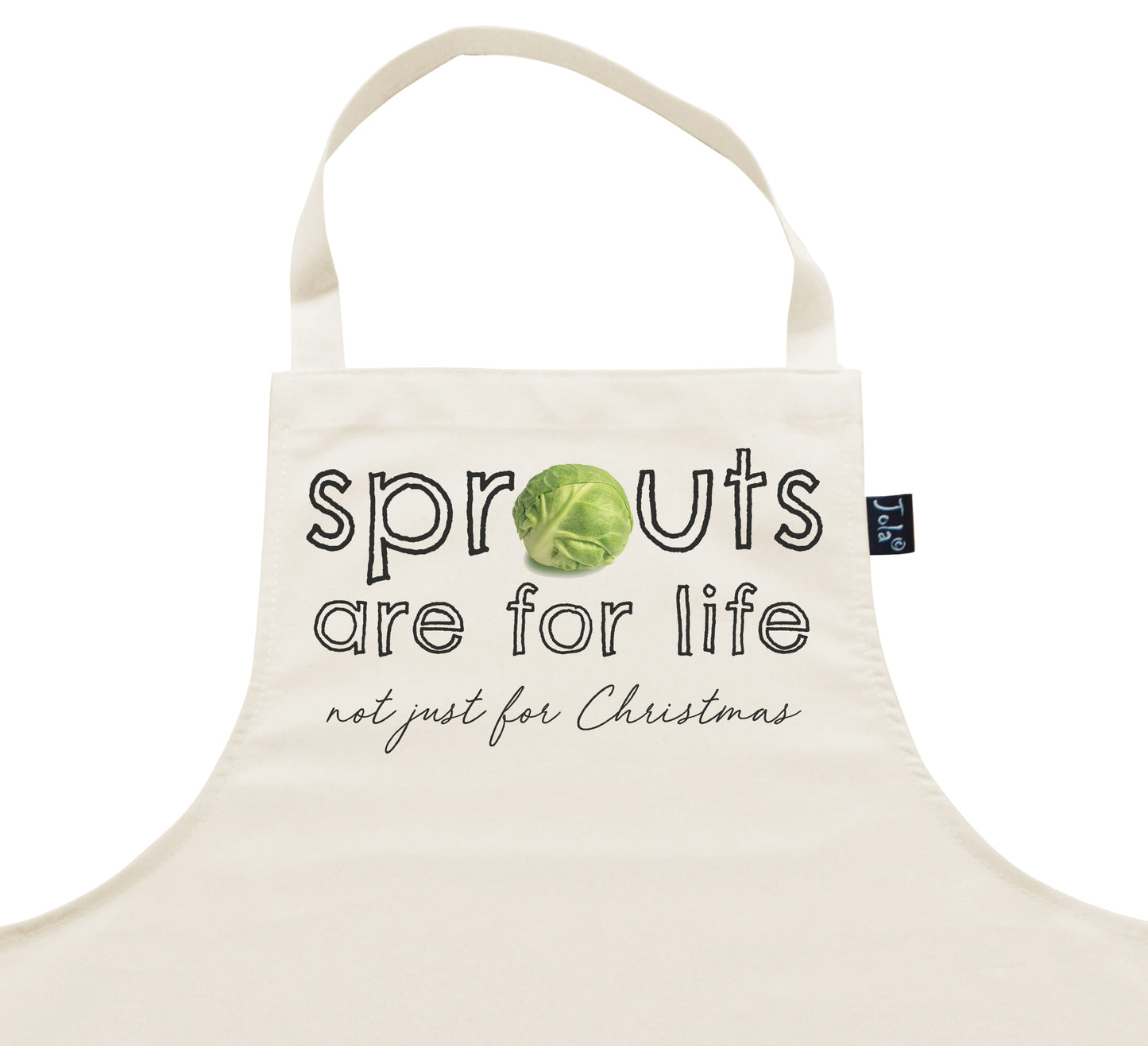 Sprouts are for life Christmas Apron