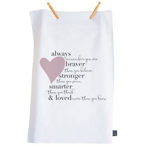Braver Tea towel