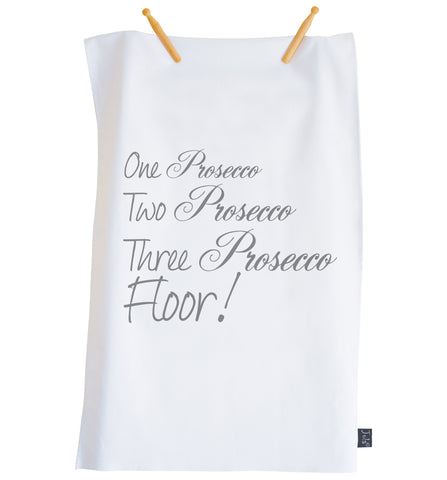 Prosecco Floor Tea towel