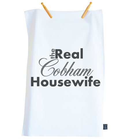 Personalised The Real Housewife Tea Towel