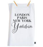 City Vogue Personalised tea towel