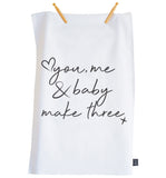 You Me & Baby Tea towel