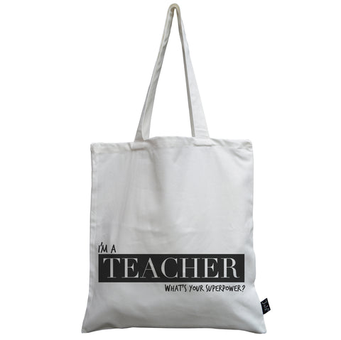 Teacher Life Canvas Bag Jola Designs