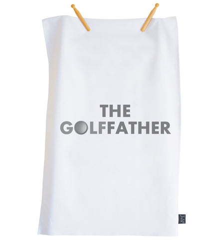 The Golffather tea towel