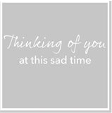 Thinking of you... square card