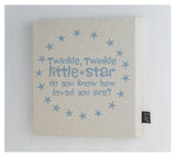 Twinkle Little star canvas frame
