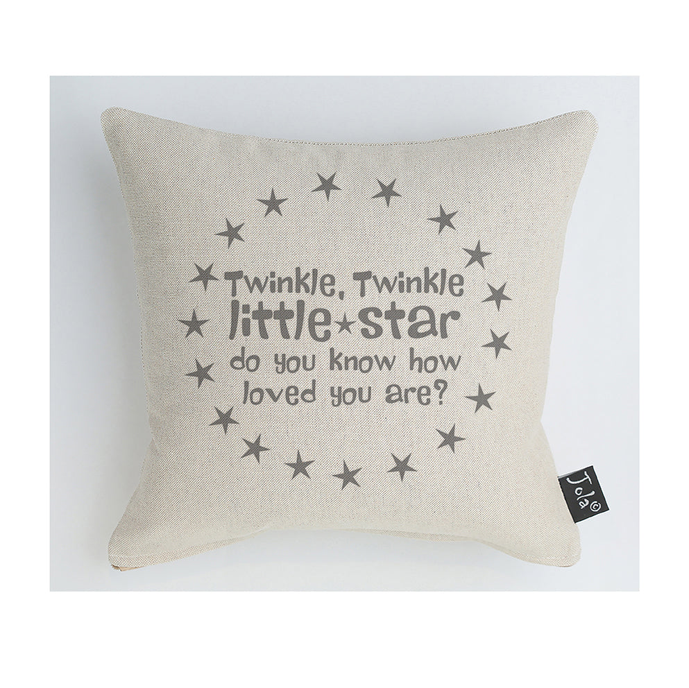 Twinkle Little star cushion 30x30cm
