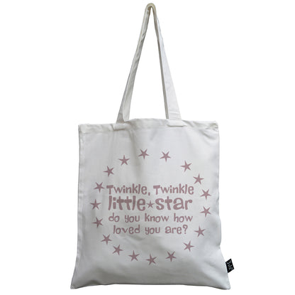 Twinkle Little star canvas bag