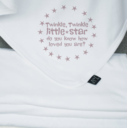 Twinkle Little Star Cotton Blanket