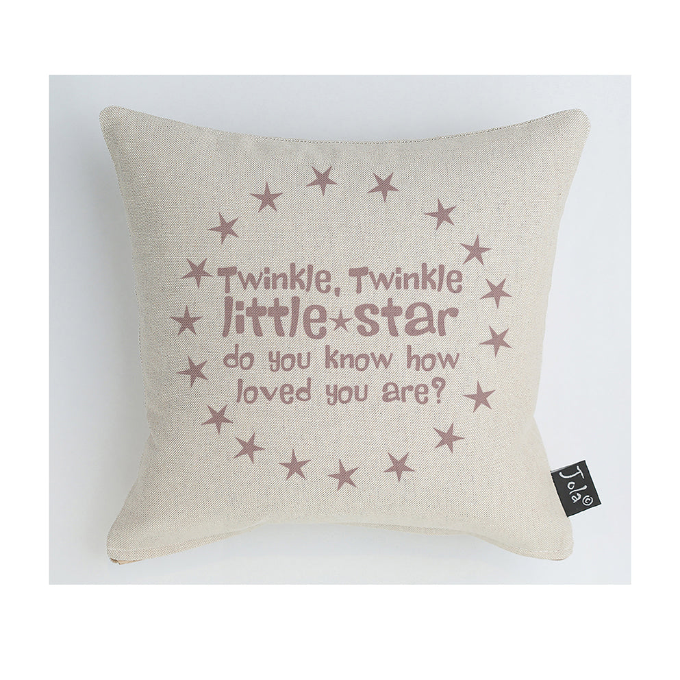 Twinkle Little star cushion 30x30cm