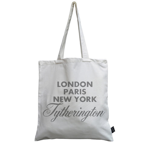 Personalised Sparkle City canvas bag