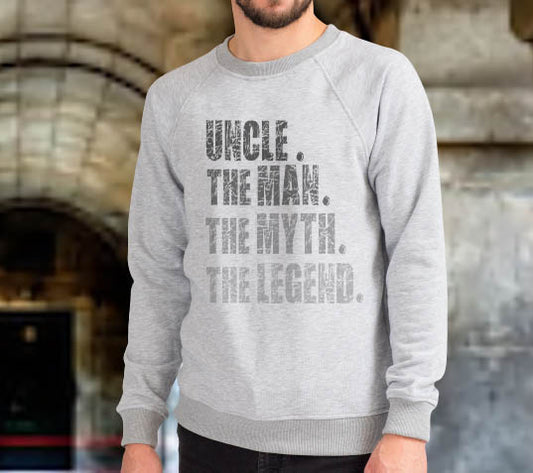 Personalised Crew neck sweatshirt Legend