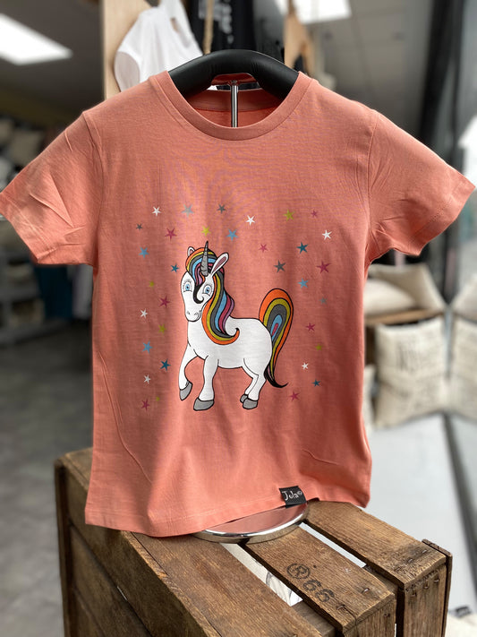 Unicorn Organic Cotton Toddler T Shirt