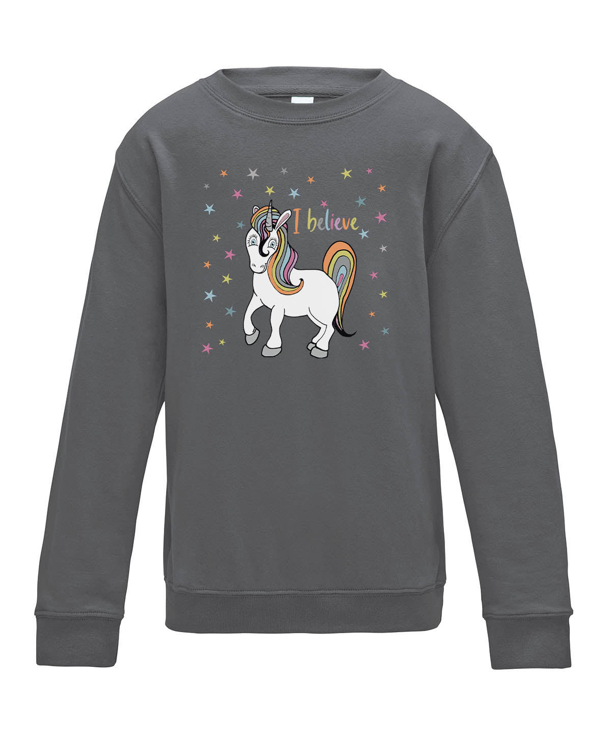 Unicorn I believe Kids Sweatshirt