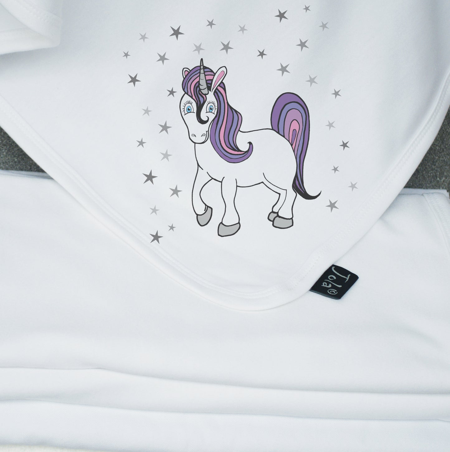 Pastel Unicorn stars Blanket