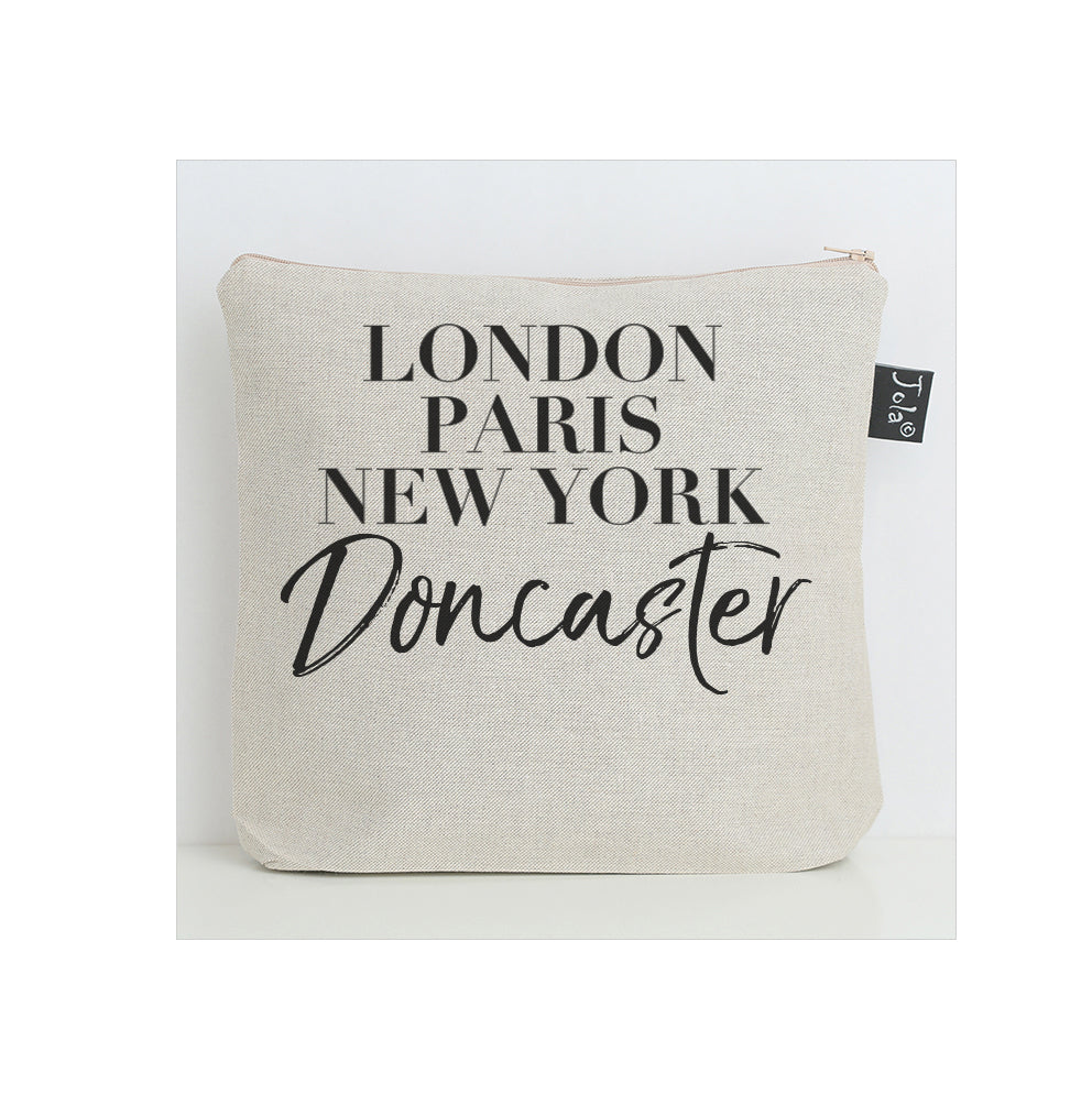 Personalised Vogue city wash bag