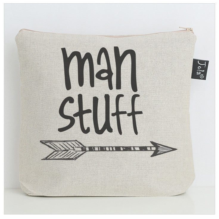 Man Stuff wash bag - Jola Designs