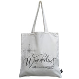 Wanderlust canvas bag