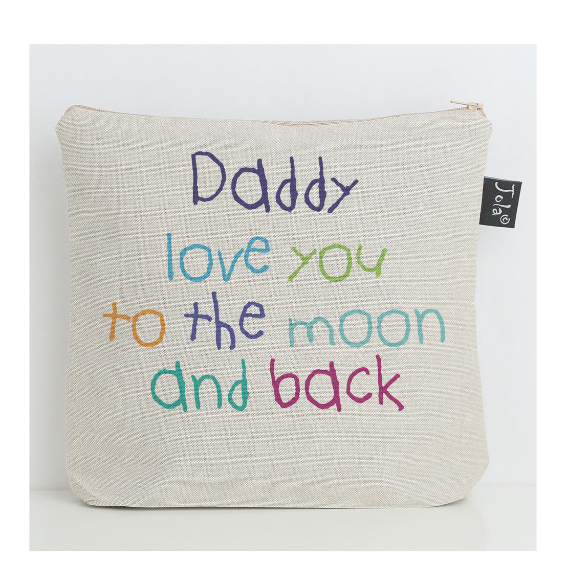 Daddy to the moon wash bag - Jola Designs