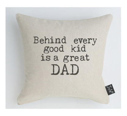 Retro Great Dad cushion - Jola Designs