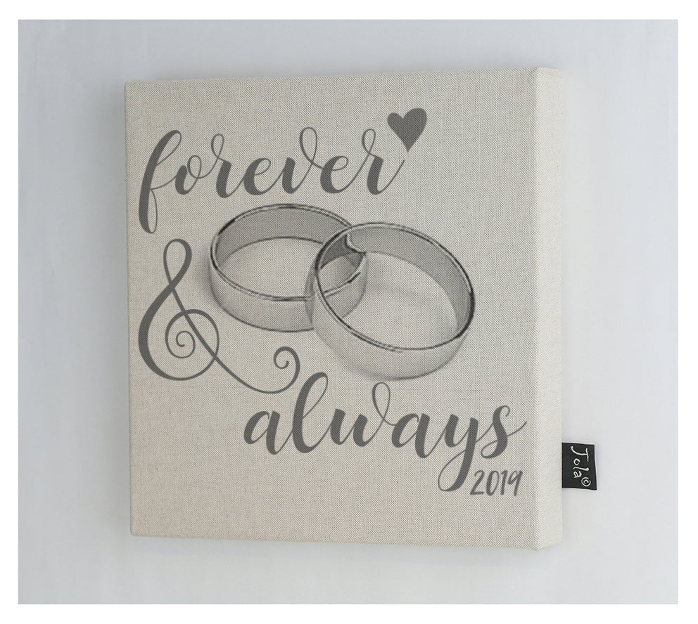 Wedding ring picture frame | Honestweddingadvice.com