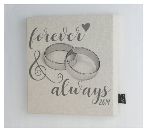 Wedding Rings  canvas Frame