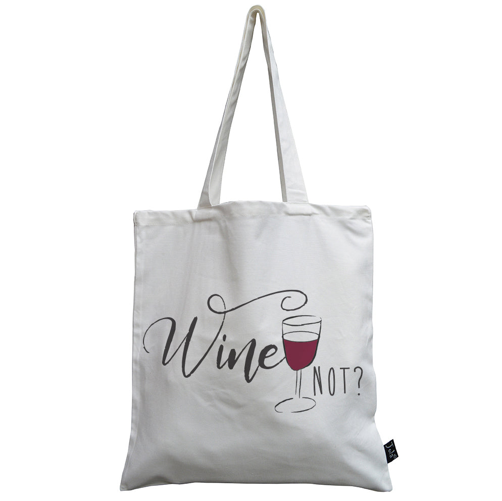 Wine Not canvas bag