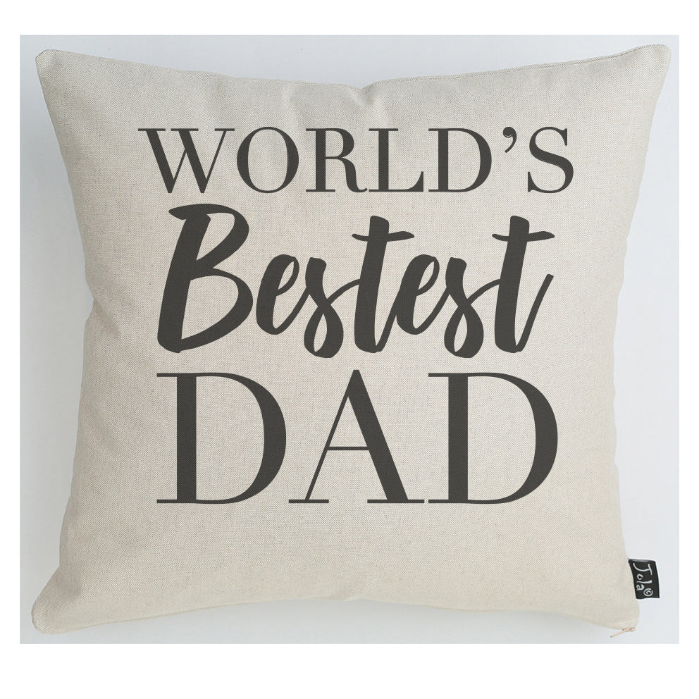 Worlds Bestest Dad Cushion