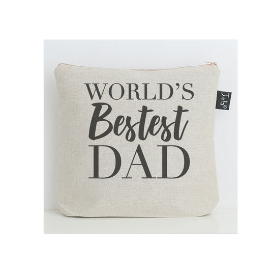 Worlds Bestest Dad wash bag